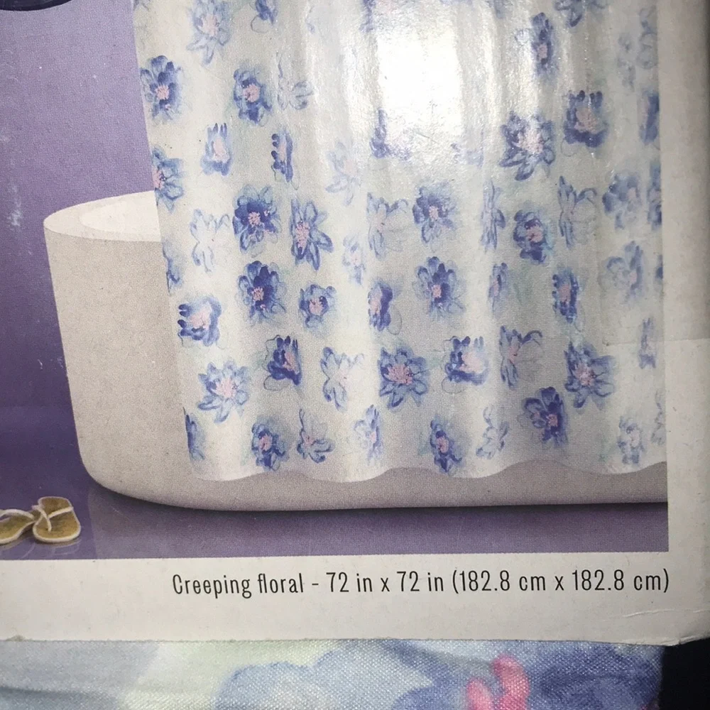 NWT Floral shower curtain